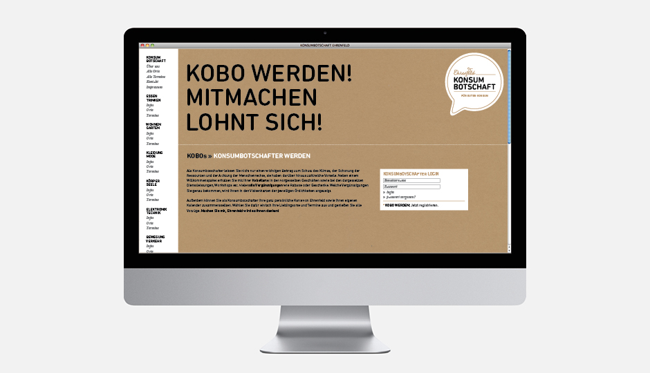 Konsumbotschaft – Website