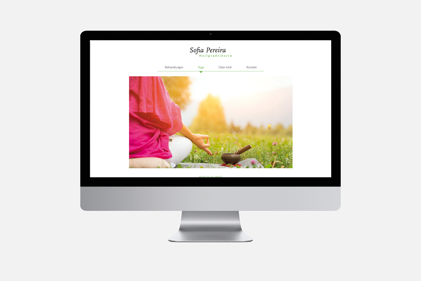 Yoga Sofia Pereira – Website